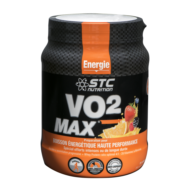 VO2 MAX Boisson Énergétique Orange - 525g