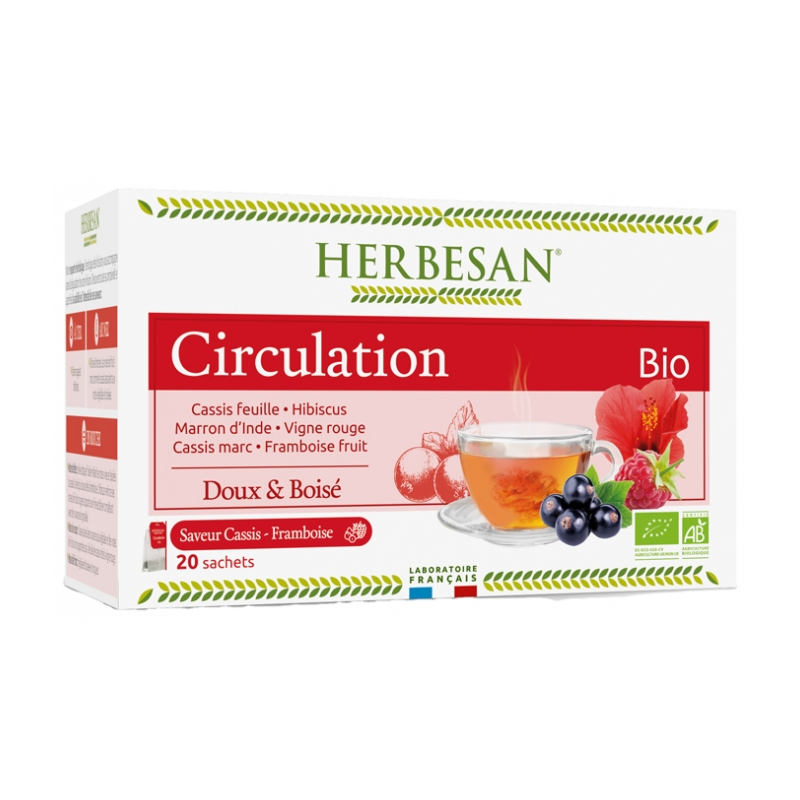 Herbesan Infusion Circulation Bio - 20 Sachets