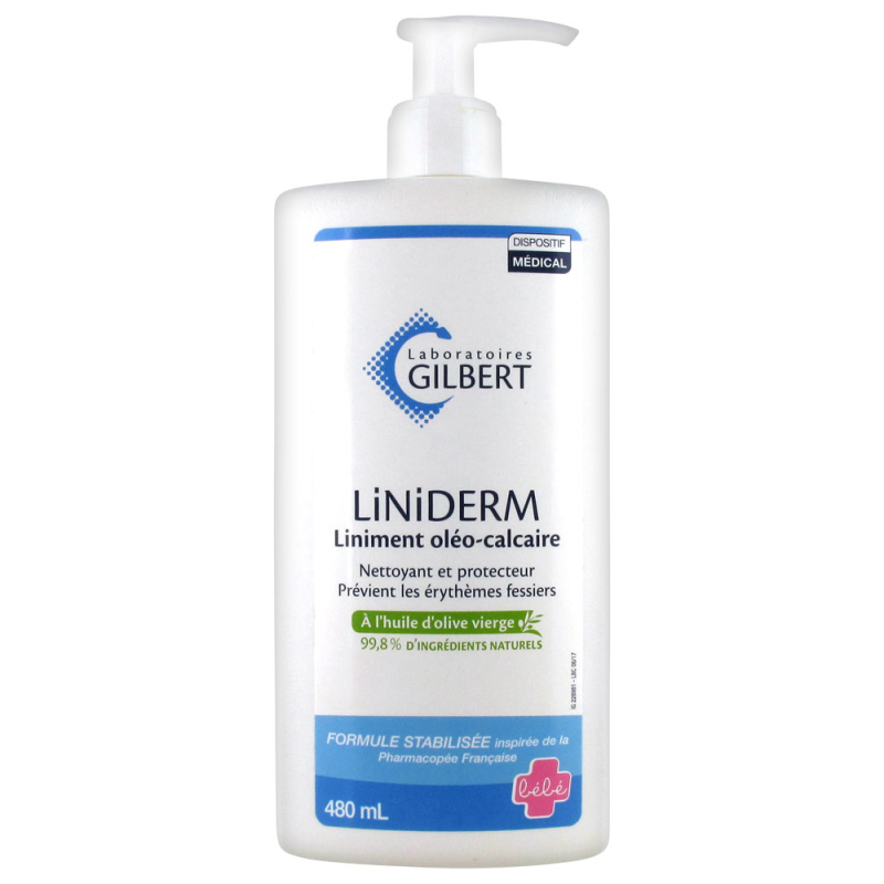 Gilbert Liniderm Liniment Oléo-Calcaire - 480ml