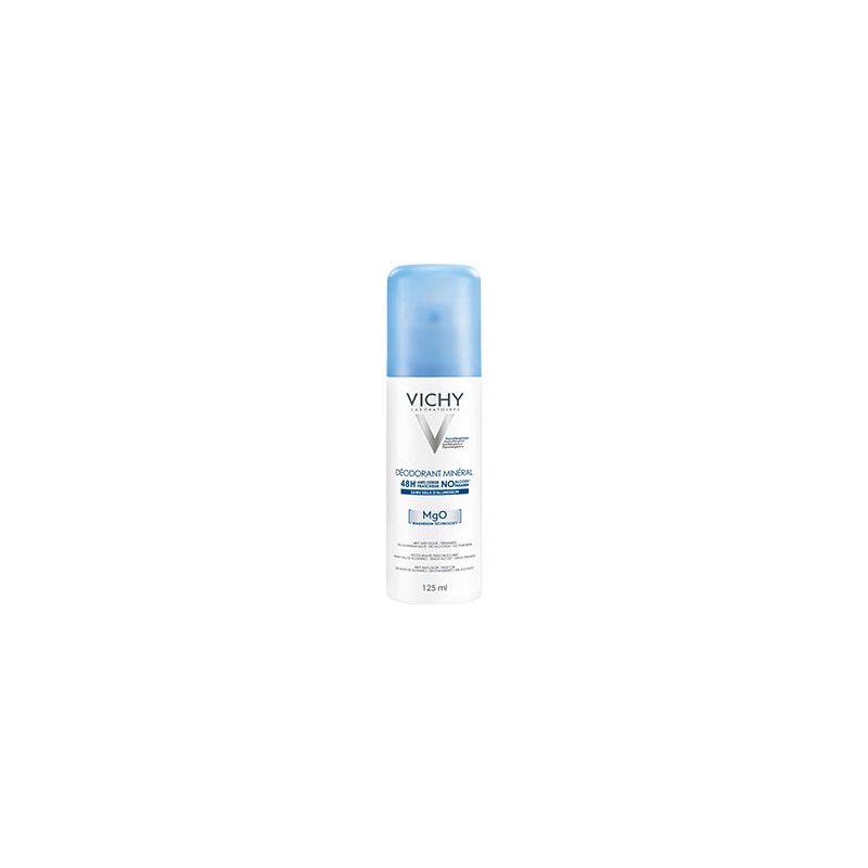 VICHY HOMME Déodorant Minéral Sans Sels d'Aluminium Aérosol - 125ml