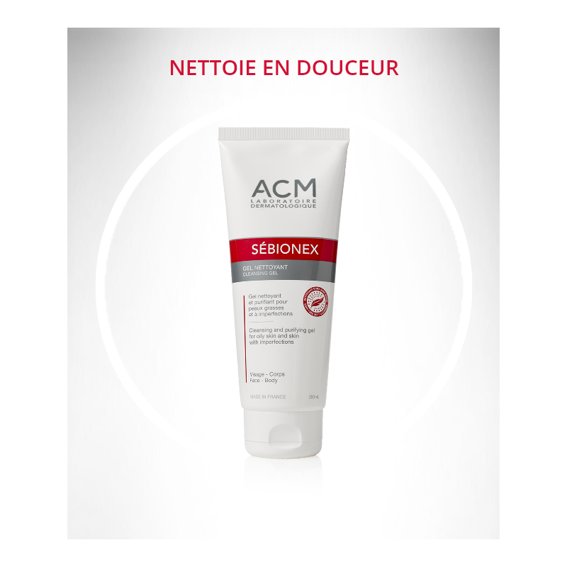 ACM Sébionex Gel Nettoyant - 200ml 