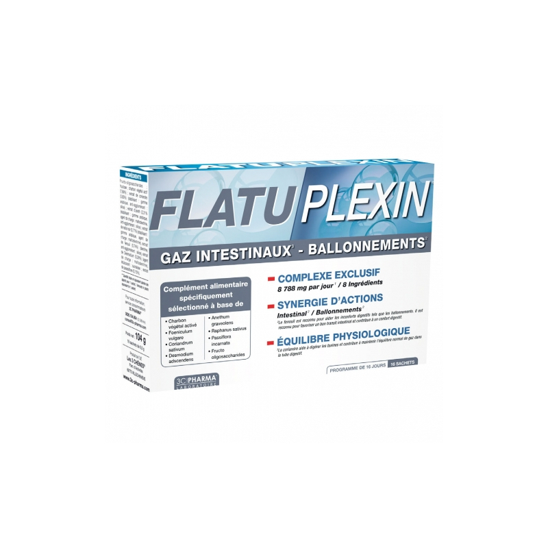 3C PHARMA Flatuplexin® - 16 sachets