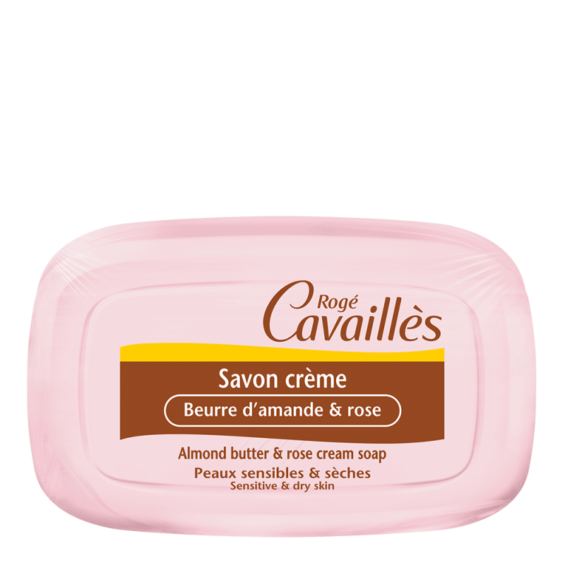 Rogé Cavaillès Savon Crème Amande & Rose - 115g