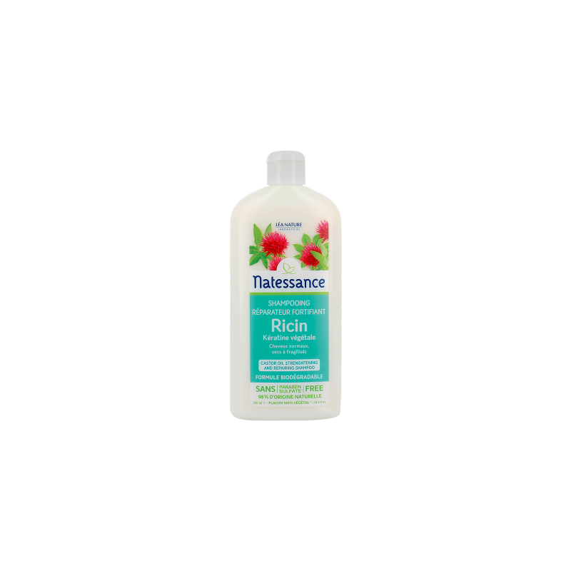 Shampooing Réparateur Fortifiant Huile de Ricin - 250ml