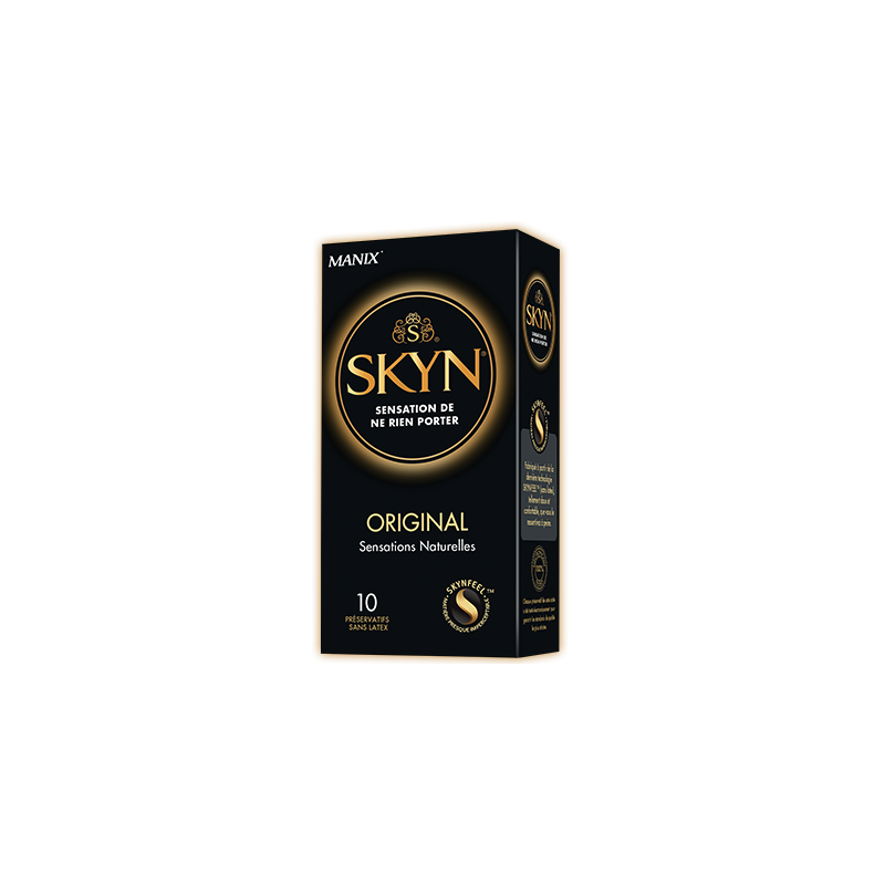 SKYN Original, boîte de 10 preservatifs + 4 offerts