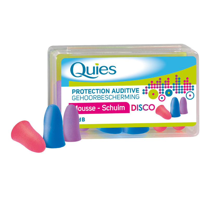 Protection Auditive en Mousse Disco - 3 paires