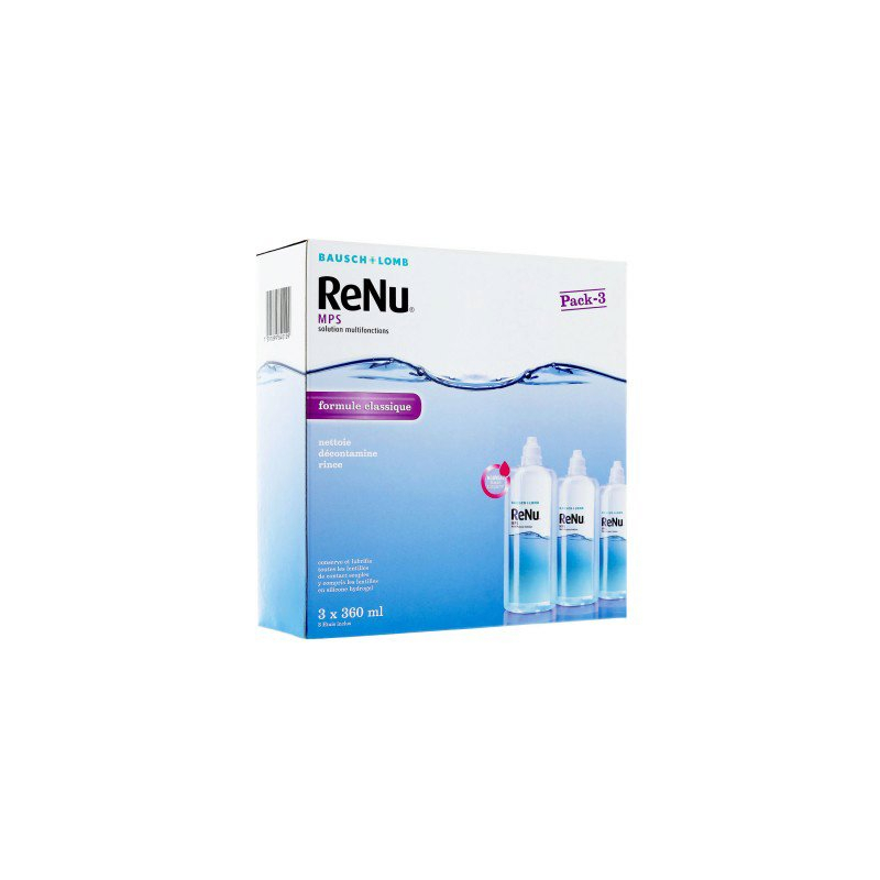 ReNu MPS Solution Multifonctions - 3x360ml