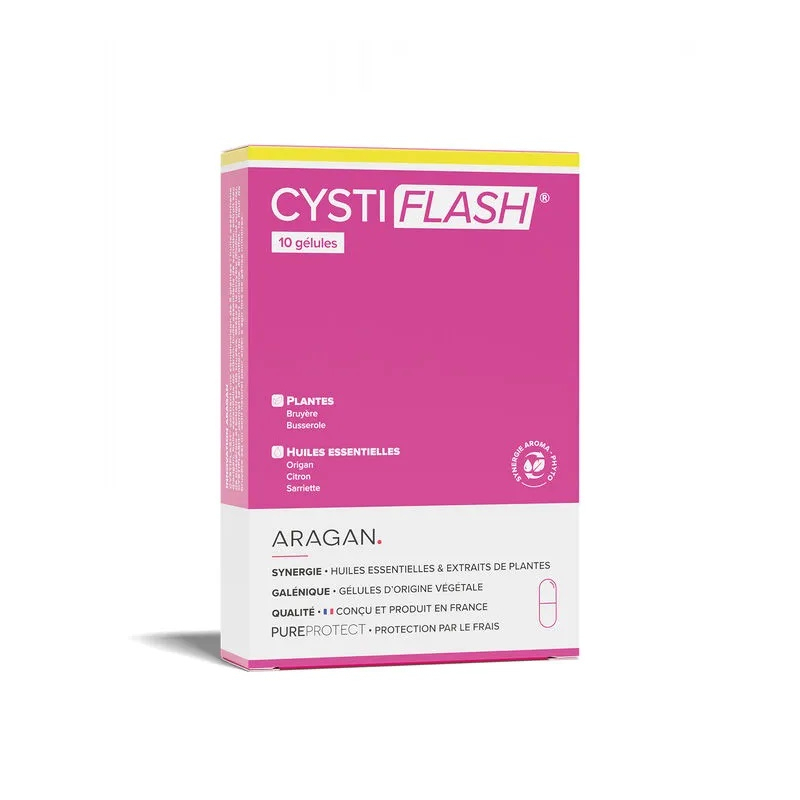 Aragan Cystiflash® - 10 gélules