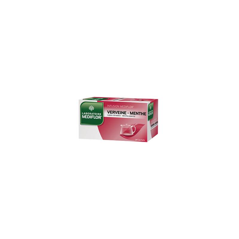 Infusion Médiflor Verveine menthe - 24 sachets