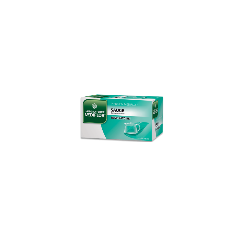 Infusion Médiflor Sauge - 24 sachets