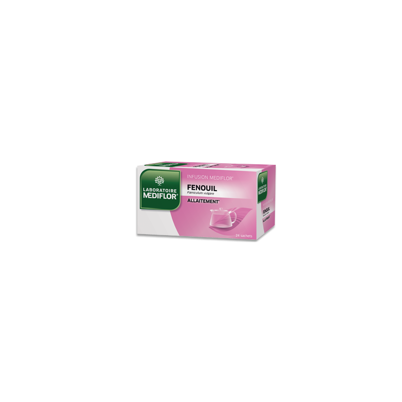 Infusion Médiflor Fenouil - 24 sachets