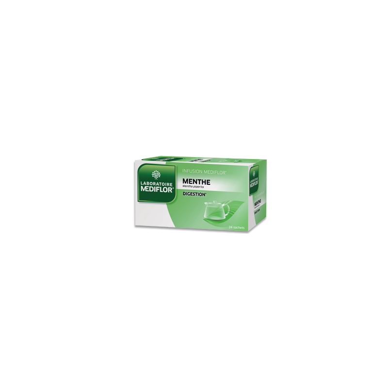 Infusion Médiflor Menthe - 24 sachets