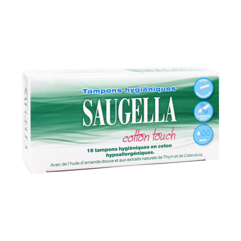 Saugella Cotton Touch 16 Tampons Hygiéniques Mini