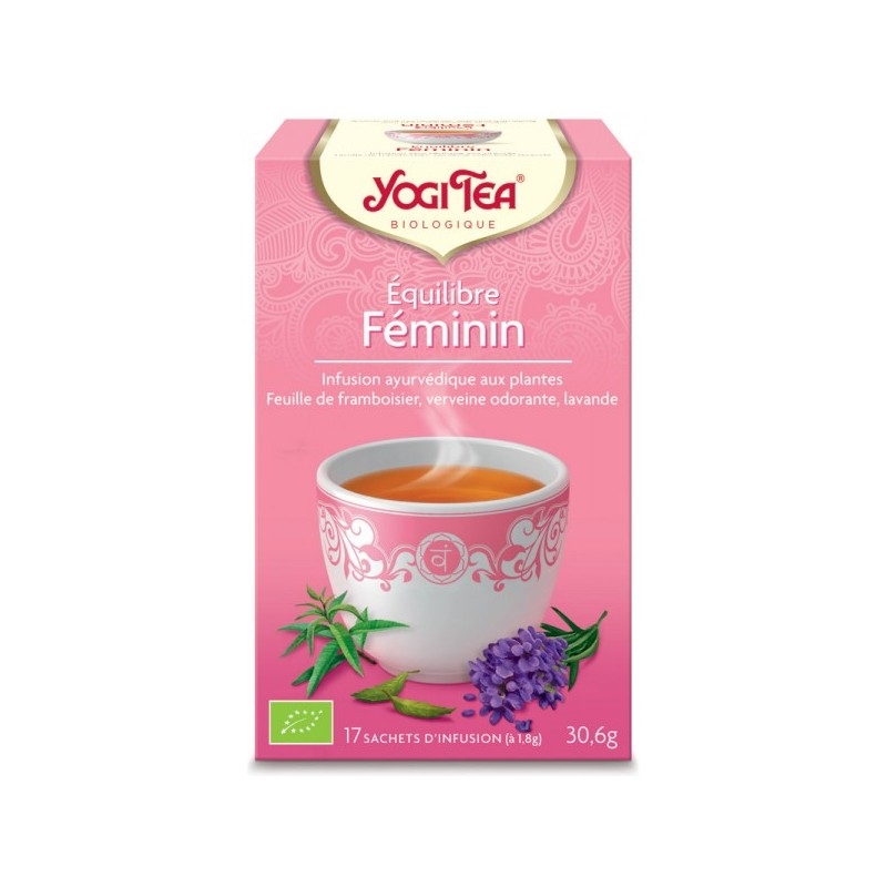 YOGI TEA Infusion Équilibre Féminin Bio - 17 Sachets 1,8g