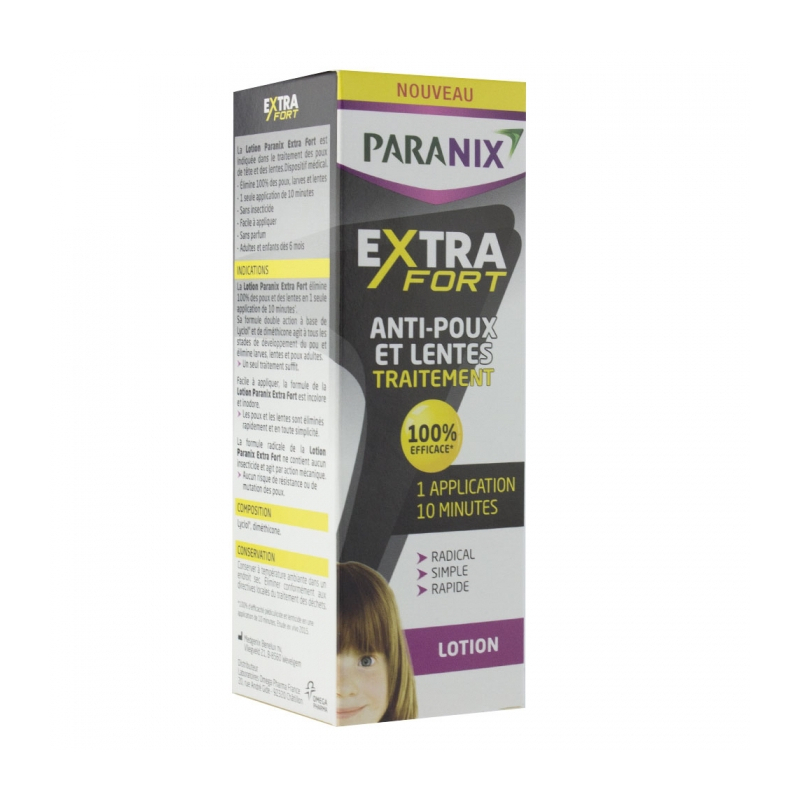 Paranix Extra Fort Anti-Poux et Lentes Traitement Lotion - 100 ml