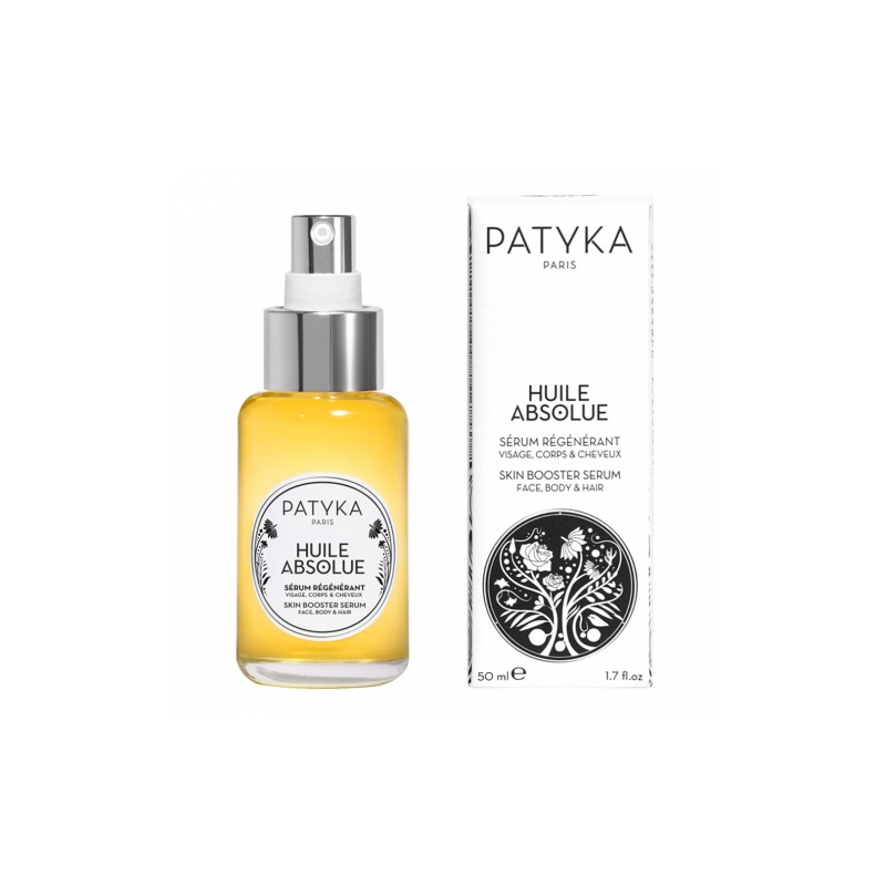 PATYKA Huile Absolue Sérum Régénérant, Visage corps et cheveux - 50ml 