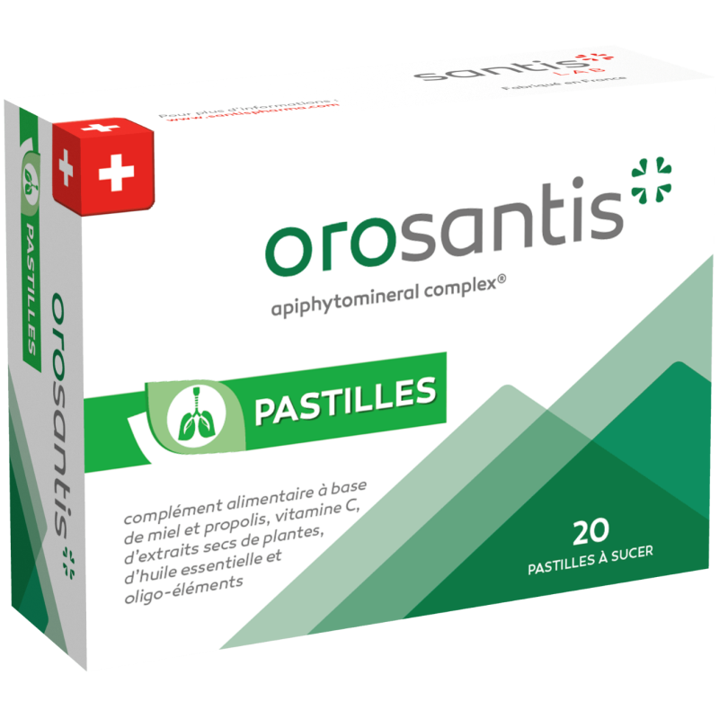  Santis Orosantis® Pastilles - 20 pastilles 