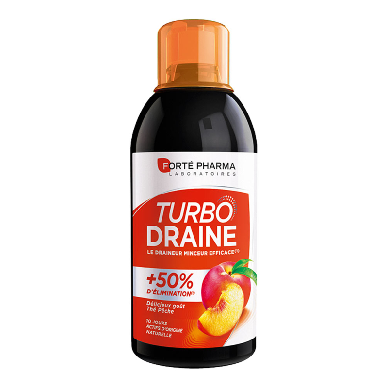 Forté Pharma TurboDraine Minceur Pêche - 500 ml