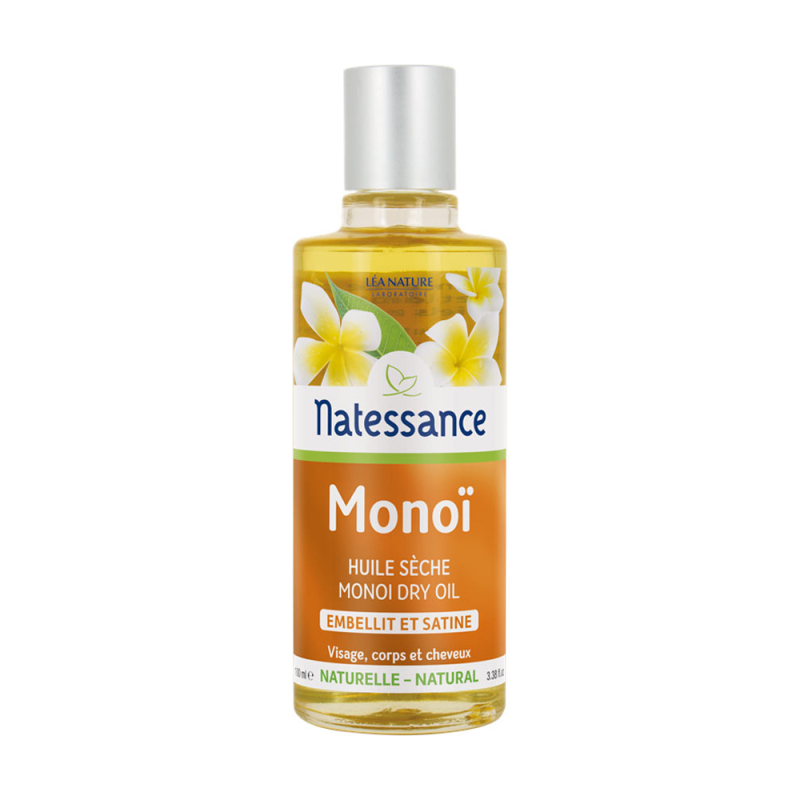 Natessance Monoï Embellit Et Satine Huile Sèche - 100 ml