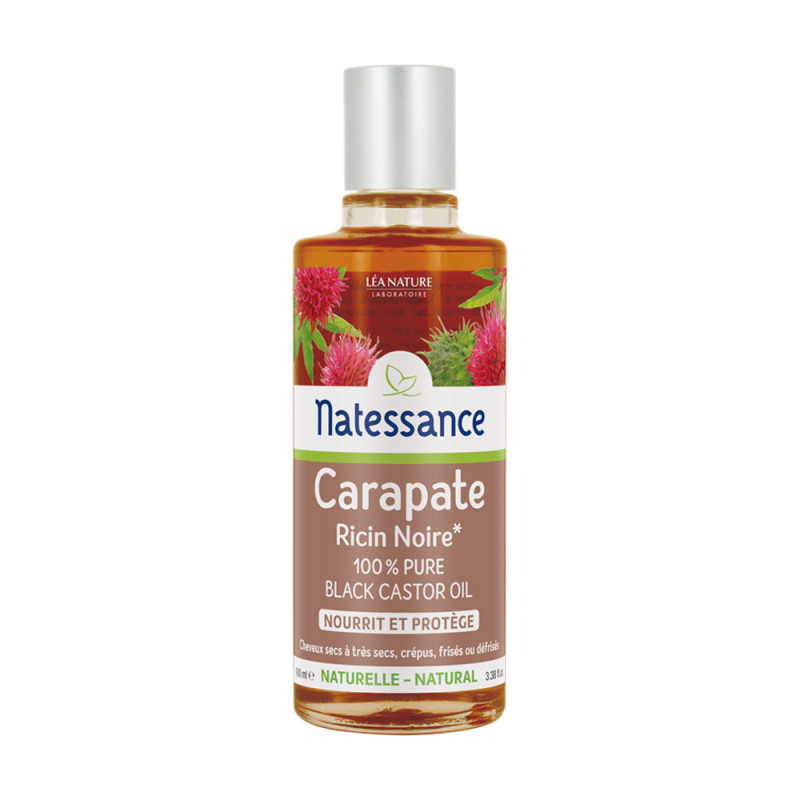 Natessance Huile Carapate Ricin Noire - 100 ml