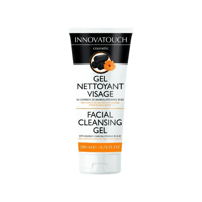 Innovatouch Gel nettoyant visage au charbon de bambou - 200ml