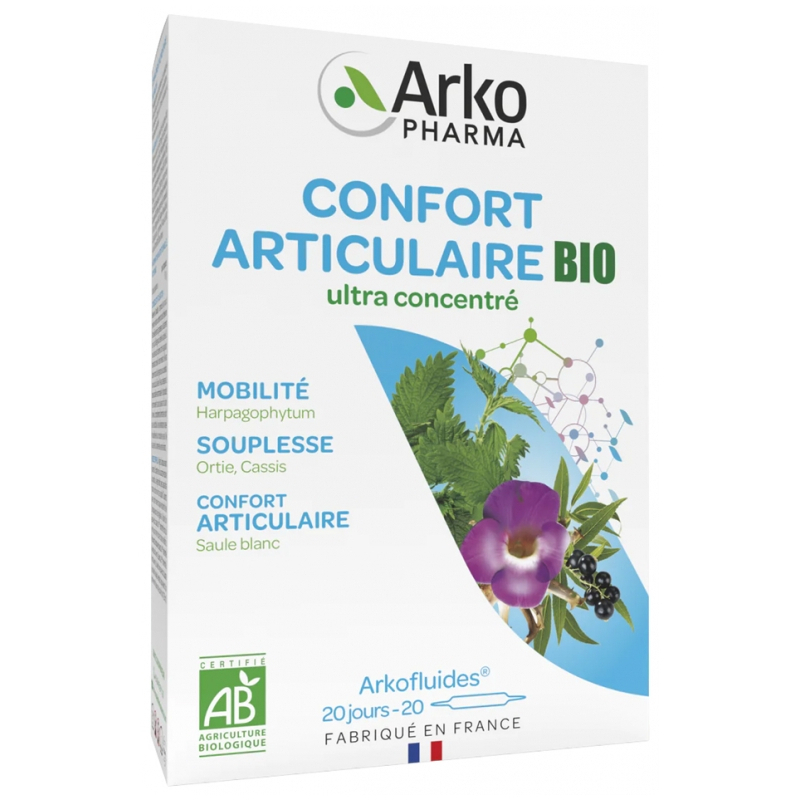 Arkopharma Arkofluides Articulations Bio - 20 Ampoules