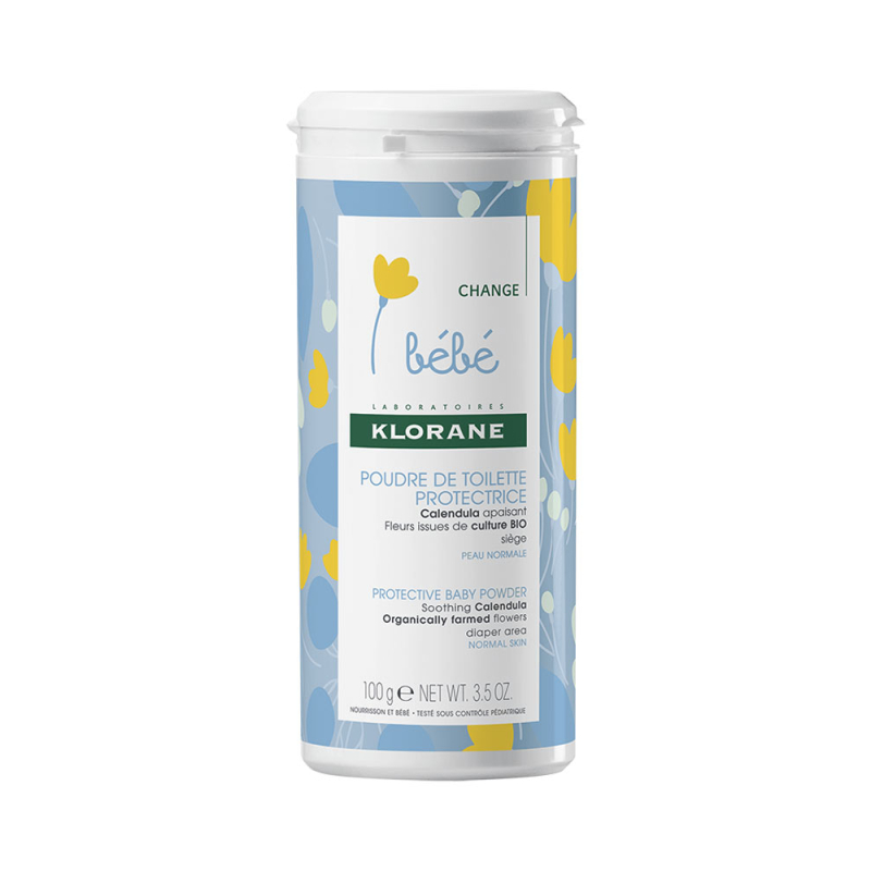 Klorane Bébé Poudre de Toilette Protectrice - 100 g