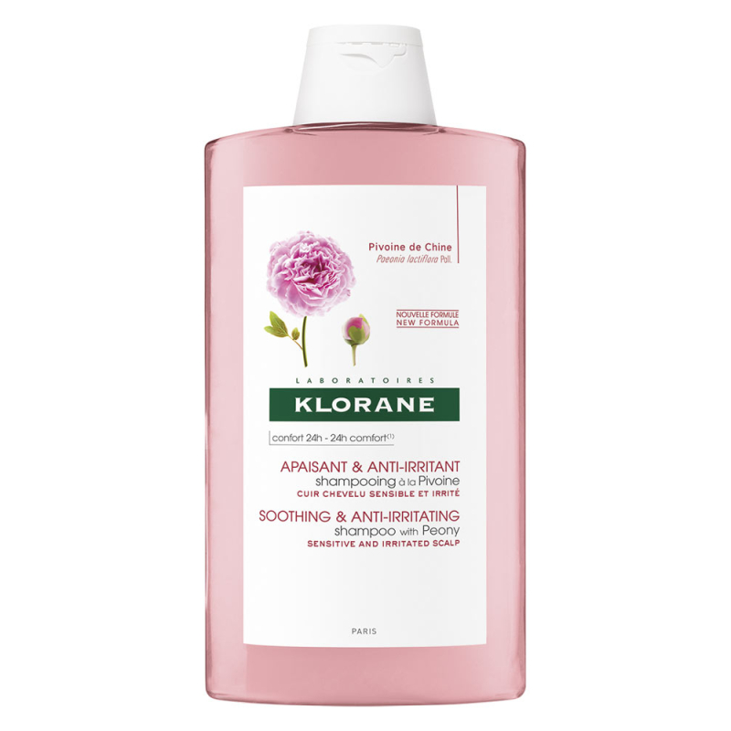 Klorane Shampoing Apaisant & Anti-Irritant à la Pivoine - 400 ml