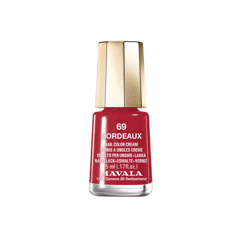 Mavala Mini Color Vernis à Ongles Crème Couleur : 69 : Bordeaux - 5 ml 