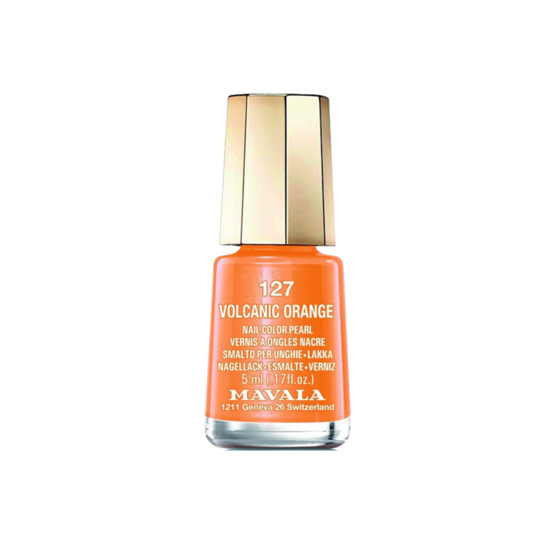 Mavala Mini Color Vernis à Ongles Crème Couleur : 127 : Volcanic Orange - 5 ml 