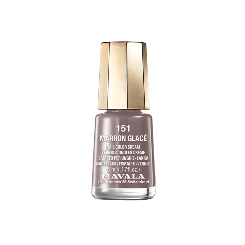 Mavala Mini Color Vernis à Ongles Crème Couleur : 151 : Marron Glacée - 5 ml 