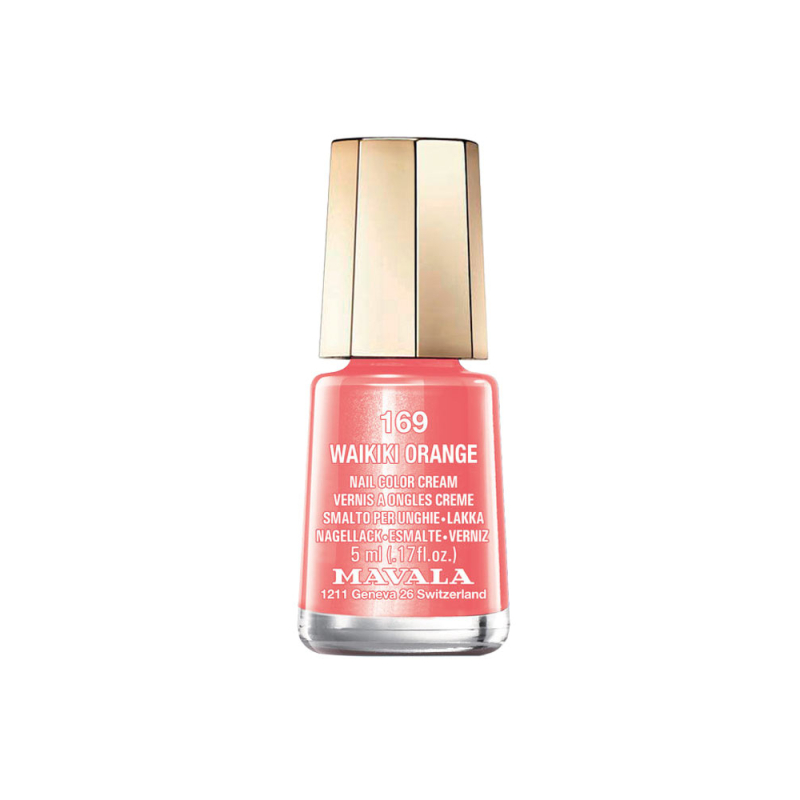 Mavala Mini Color Vernis à Ongles Crème Couleur : 169 : Waikiki Orange - 5 ml 