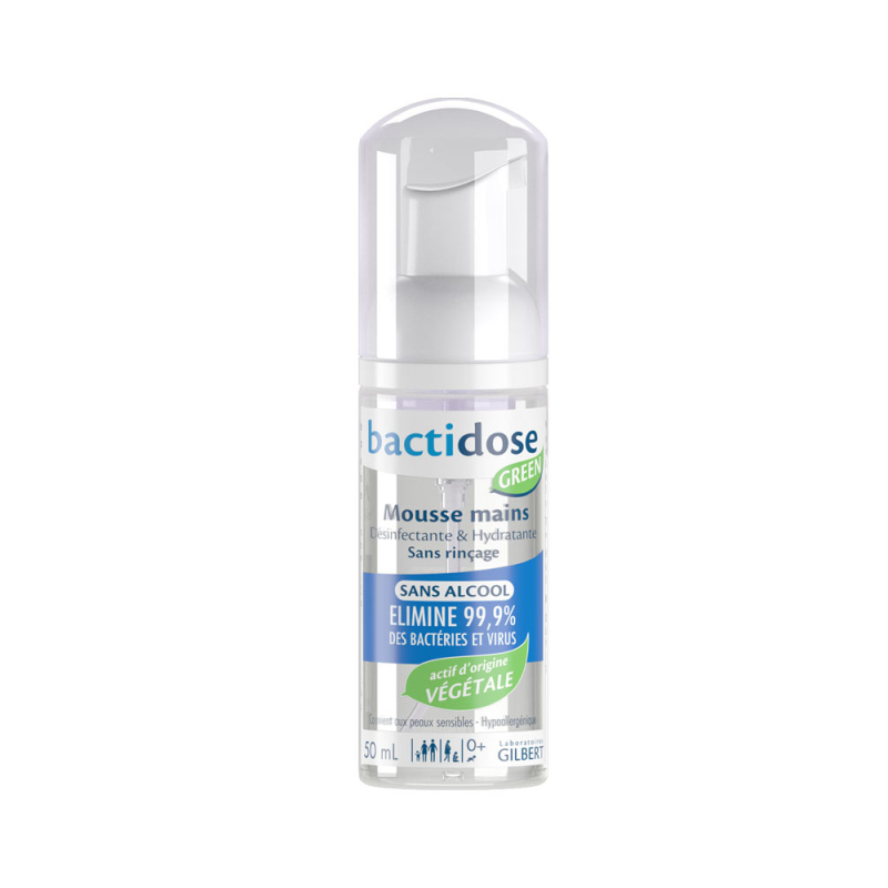 Bactidose Green Mousse Mains - 50ml