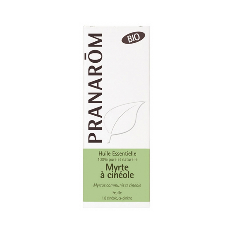 Pranarôm Huile Essentielle Myrte à Cinéole Bio - 5 ml