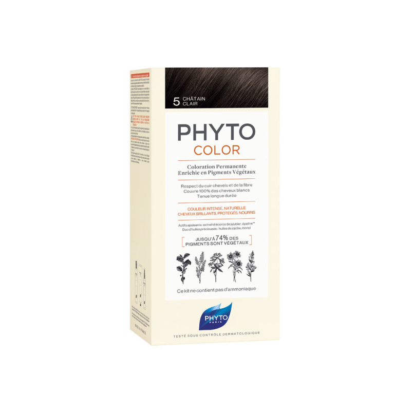 Phyto PhytoColor Coloration Permanente Coloration : 5 Châtain Clair