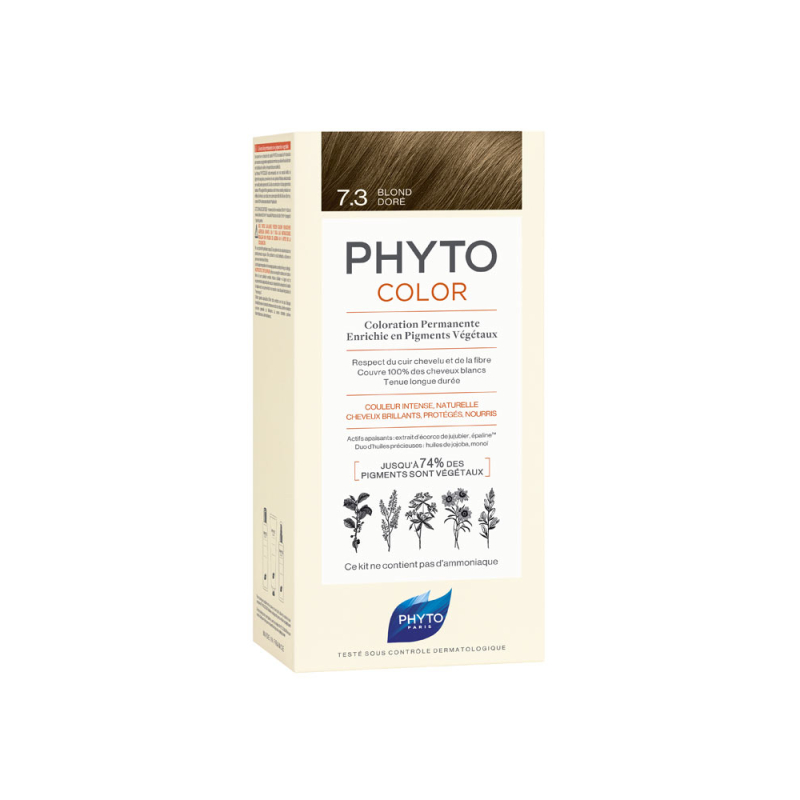 Phyto PhytoColor Coloration Permanente Coloration : 7.3 Blond Doré