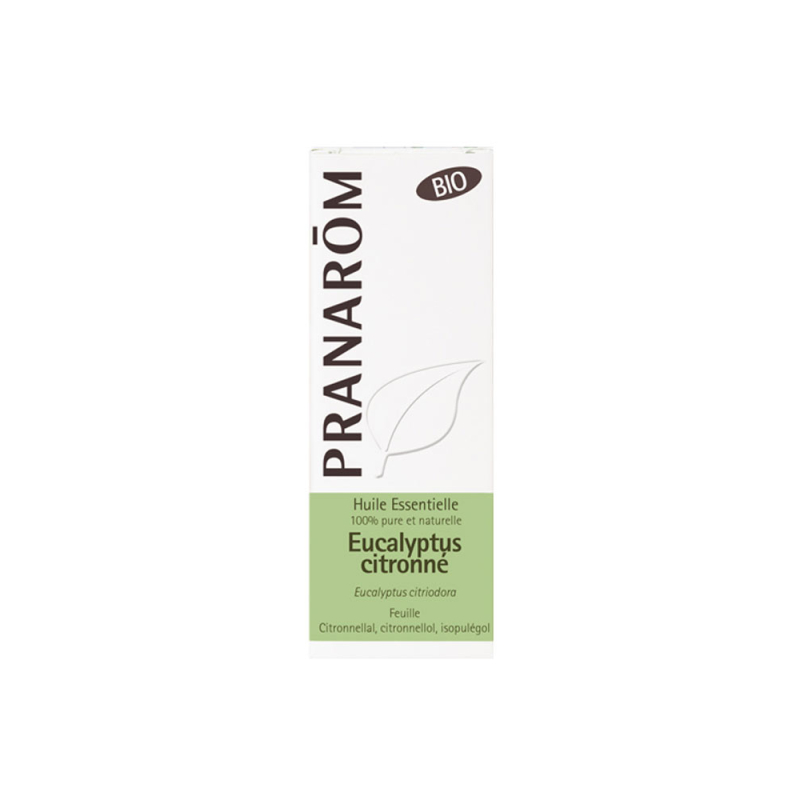 Pranarôm Huile Essentielle Eucalyptus Citronné Eucalyptus citriodora - Bio 10 ml