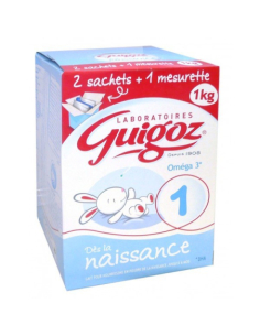 Guigoz Lait 1er âge Dès la...
