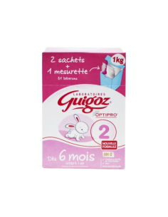 Guigoz Lait 2eme âge dès 6...