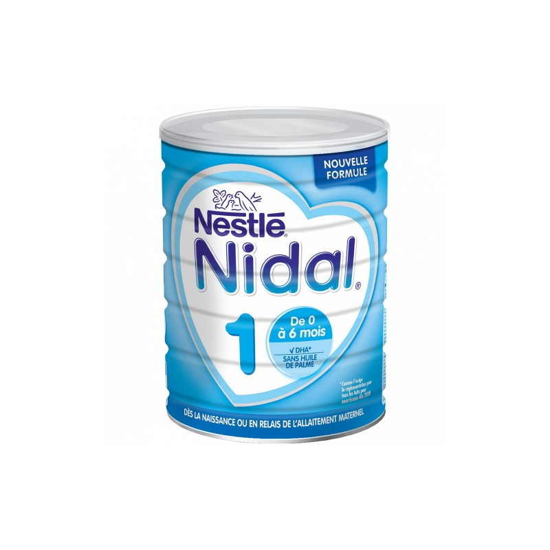 NIDAL Natea 1 Dès la Naissance Lait en Poudre –  800g