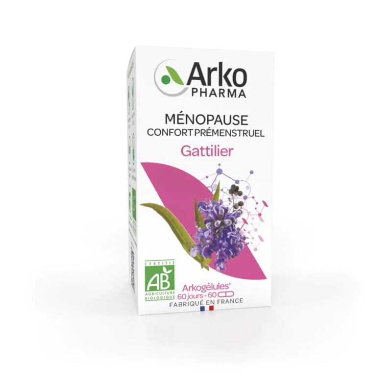 Arkopharma Arkogélules Gattilier - 60 Gélules