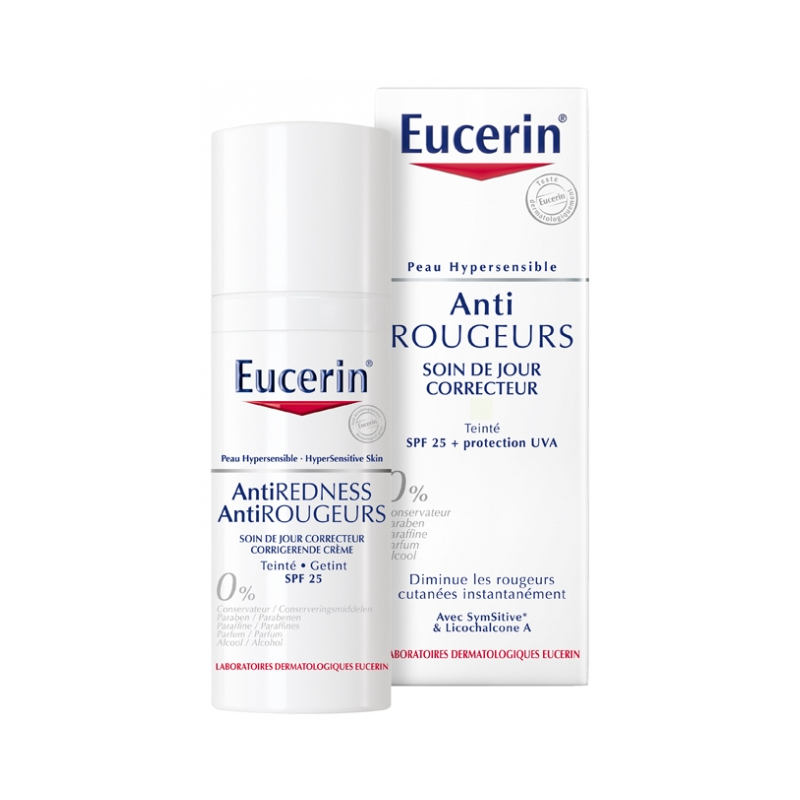 Eucerin Anti Rougeurs Soin De Jour Correcteur SPF 25+ Teinté - 50 ml