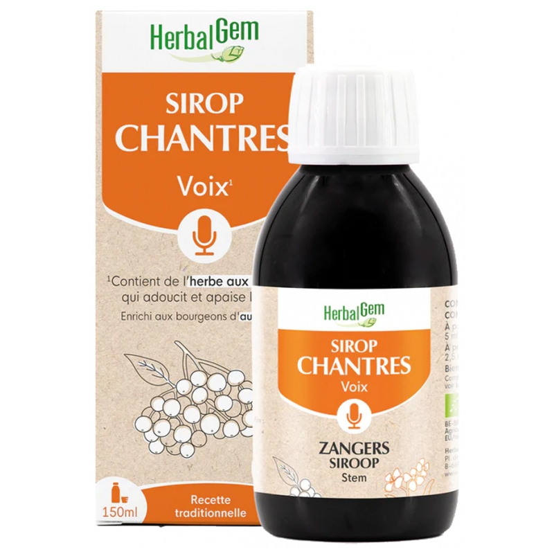 HerbalGem Sirop des Chantres Bio - 150 ml