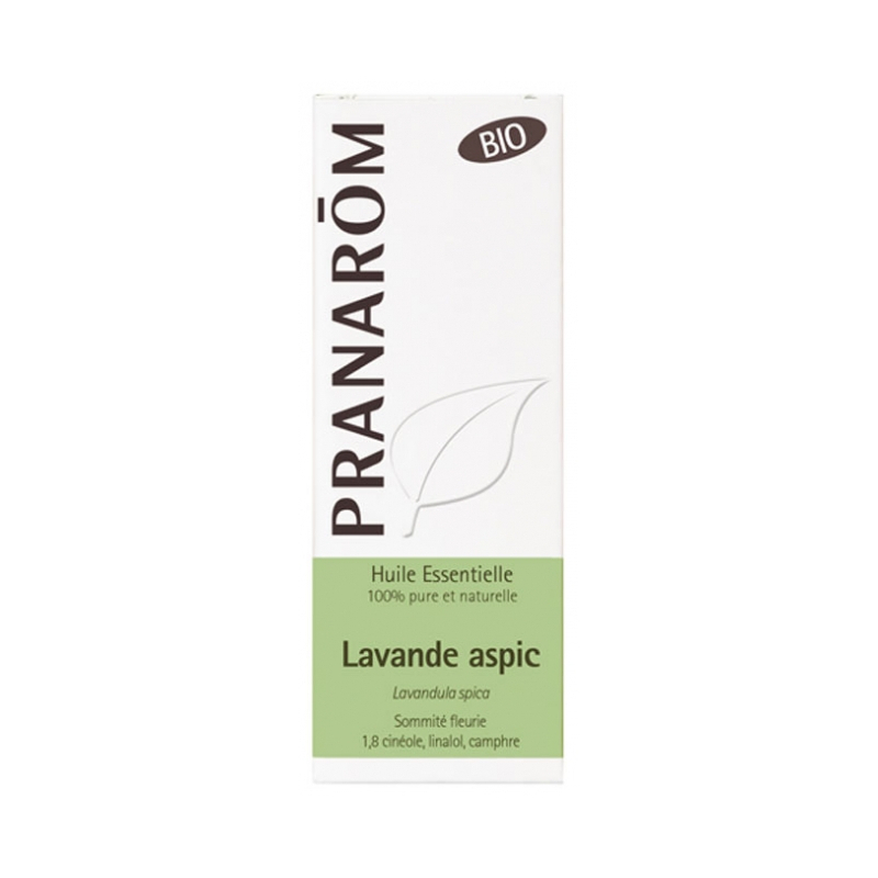 Pranarôm Huile Essentielle Lavande Aspic (Lavandula latifolia) Bio - 10 ml