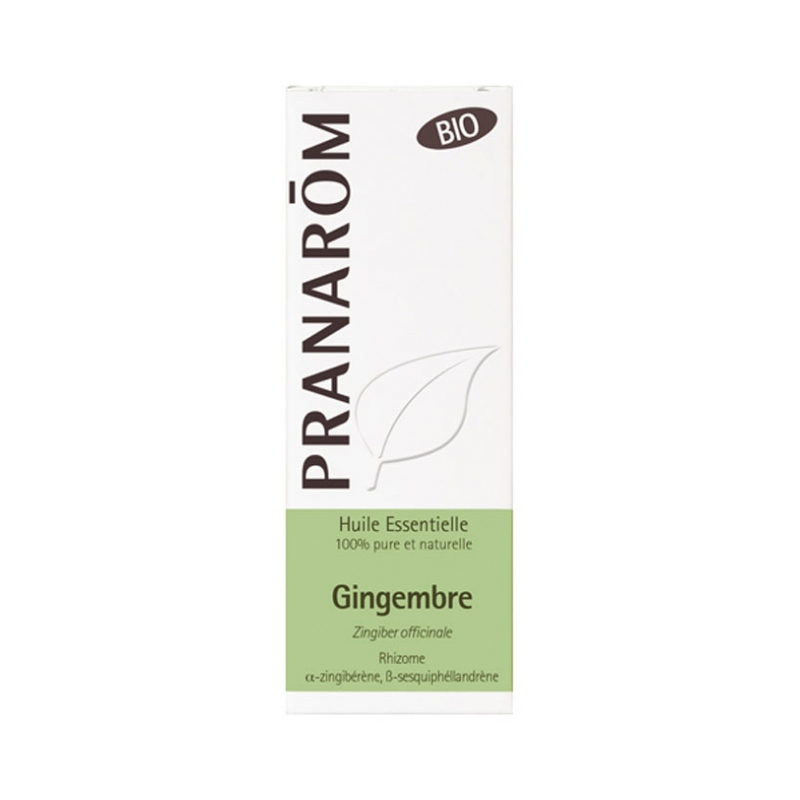 Pranarôm Huile Essentielle Gingembre (Zingiber officinale) Bio - 5 ml