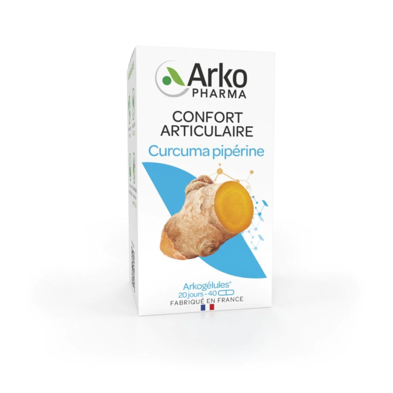 Arkopharma Arkogélules Curcuma Pipérine Bio - 40 Gélules