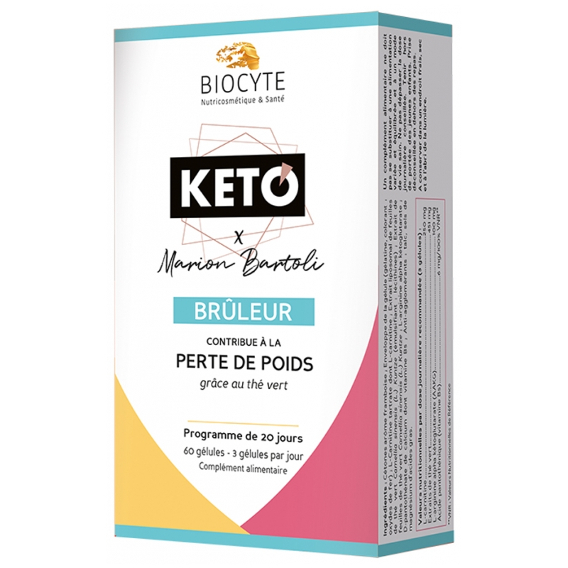 Biocyte Keto Brûleur - 60 Gélules