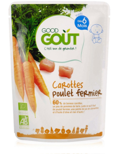 Carottes Poulet - 190g