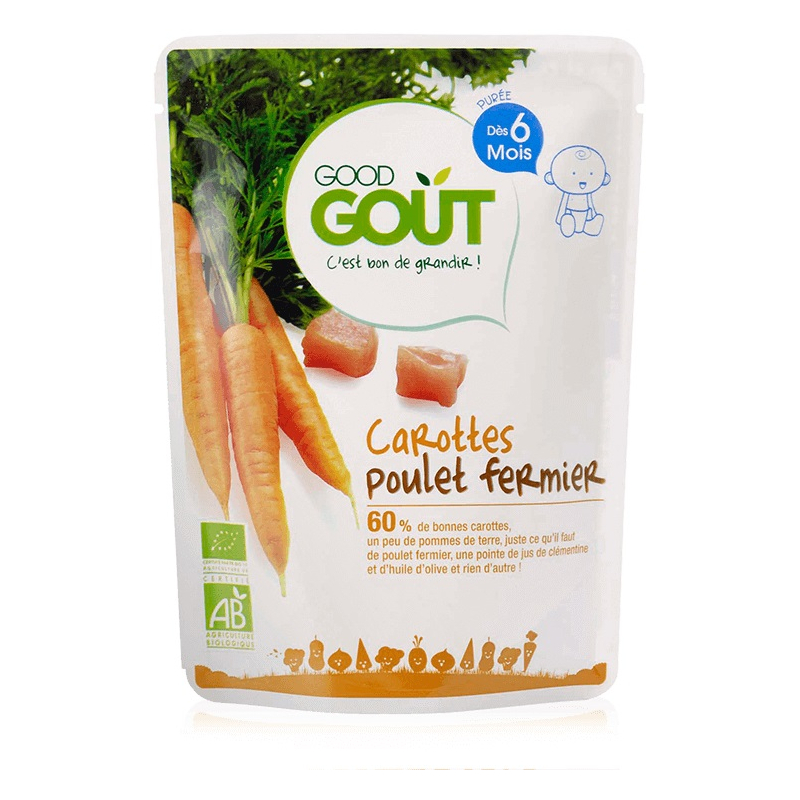 Carottes Poulet - 190g