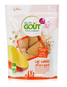 Biscuits Les Carrés Mangue...